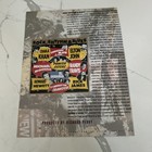 Giant 11by14 5  Magizine Ad Flyer F h Cyndi Lauper A Night To Remember 1989