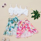 Toddler Newborn Baby Girl Clothes Trees Print Tank Top Skirt Summer Outfits