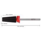 Usa  1 Pana 5 In 1 Nail Carbide Bit - Black - Fine Grit 3 32 