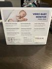 Anmeate White 2 4  Lcd Display 2 4ghz Wireless Digital Video Baby Monitor