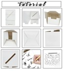 Sietdeseo White Money Box Card Holder For Wedding Party 1 Pack  1 Pack