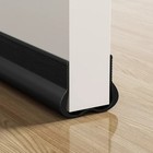 Under Door Bottom Seal Strip Stopper Adjustable Twin Door Draft Guard Soundproof