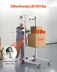Vevor Material Lift Winch Stacker 551 Lbs Capacity Pallet Truck Dolly 70 In