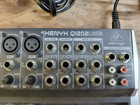 Behringer Xenyx Q1202usb 12-input Mixer Usb Audio Interface W  Power Supply