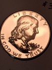 1963 Proof Franklin Silver Half Dollar  lot  4828 