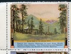 Northern Pacific Railway Posters Stamps - Wonderland Series No  7 -  Set Of 10