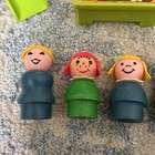 Vtg Fisher Price Little People Play Family School 923 Desks Playground