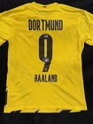 Erling Haaland Signed Authentic Puma Dortmund Jersey Beckett Witnessed Auto