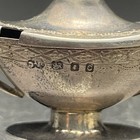 English Sterling Silver London John Charles Lowe Miniature Dollhouse Seving Dish