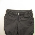 Ivivva Pants Girls 8 Straight Leg Pocket Outdoors Black Chino Elastic Waist