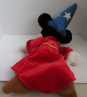 Disney Store Mickey Mouse Sorcerer Wizard Fantasia Plush Stuffed Animal Doll 