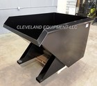 New 2 Cubic Yard Skid Steer Loader Dump Hopper   Dumpster Attachment Fits Bobcat