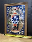 Rare Vtg  heileman s  Old Style Beer Bar Wall  Hanging Mirror - 20 x15   3909