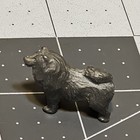 Vintage Samoyed Dog Rawcliffe Pewter Miniature Tiny Figurine Stamped 1982