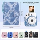 32 Pockets Mini Photo Album Compatible With Fujifilm Instax Films  54x86mm  -   