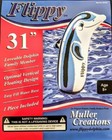 Flippy The 31  Inflatable Pool Dolphin  Premium Heavy Gauge  Repair Kit Included