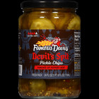  4 Pack   Devil s Spit    Pickle Chips  24 Fl Oz Jar