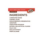 Zero Sugar Root Beer Soda  12 Fl Oz Cans  12 Pack
