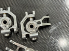 Aluminum Front C Hub   Carrier   Rear Hub Set For Arrma 1 10 Vorteks 223s Sil