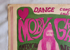 Moby Grape 1966 California Hall San Francisco Concert Poster Super Rare Original