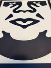 Shepard Fairey Signed Face Street Art Print On Paper Unframed Portrait