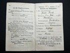 Pre-wwi Original Imperial German Military Pass Bruck Rheinischen Inf Reg Nr 68