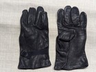 Vintage Wwii Leather Gloves Us Army Black Size 4 Sniper Motorcycle Military