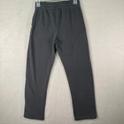 Nike Kids Xl Black Sweatpants Joggers Athletic Pants White Logo
