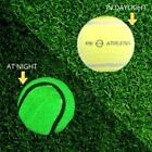 Glow In The Dark Tennis Ball Dog Toy  Medium Size  Tennis Ball For Dogs  3 Pack 