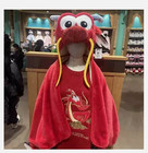 Authentic Disney 2024 New Year Dragon Mushu Winter Blanket Costume Disneyland