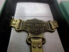 Harley Davidson Motorcycle Zippo Boot Strap Lighter - W  Box - I  Xiv - Untested