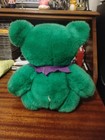 Vintage 90s Grateful Dead Green   Purple Bear Jointed 12    Plush Steven Smith