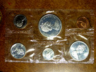 1965 Canada Proof-like Silver 6 Coin Set Royal Canadian Mint  1 11 Oz Asw D18
