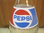 Vtg Pepsi Glass 2 Liter Bottle Clear Glass Pepsi Cola 2 Liter Bottle B8526