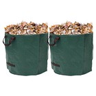 Reusable Professional 2-pack 106 Gallon Lawn Garden Bags  d31inch  H31inch 