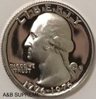 Roll  40  1976 S Washington Quarter Dollar Clad Stunning Gems Proof Bicentennial