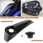 For Harley Electra Street Road Glide 86-07 Dash Fuel Console gas Tank Cap Cover
