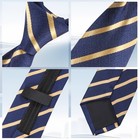 4pcs Men s Neck Tie Gift Set Solid Colour Business Wedding Formal Neckties