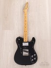 1995 Fender Telecaster Custom    72 Vintage Reissue Black W  Wide Range  Japan Mij
