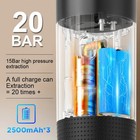 New Wireless Portable Espresso Machine 3-in-1 Coffee Maker For Car Home   Camp