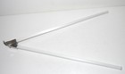 Vintage Art Deco Milk Glass Double Swing Arm Towel Bar Rack