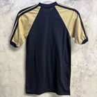 Vintage 80s Adidas Trefoil T Shirt Mens Small  fits Smaller  Blue Usa