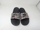 Nike Sandals Mens Size 11 Benassi Jdi Black Just Do It Print Slides 631261-016