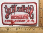 Vintage Strike King Company  1 In Fishing Lures Logo Iron On Patch Angler Fish