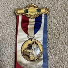 Antique Slavonian American Benevolent Society Ribbon San Jose Ca In Memoriam Fra
