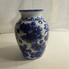Antique Chinese Porcelain Vase 8  Blue   White - Eac