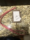 Coach Pink Lanyard Id Badge Holder F63274 Nwt Free Ship
