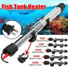 25-300w Submersible Aquarium Auto Heater Fish Tank Thermostat Heating Adjustable