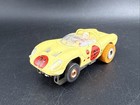 1970 Tyco  31 Alpha Romeo Yellow Aurora Afx Slot Car Ho Scale Free Shipping