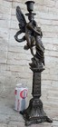 Eros And Psyche Bronze Marble Sculpture By Moreau Mythical Marble Figurine Nude